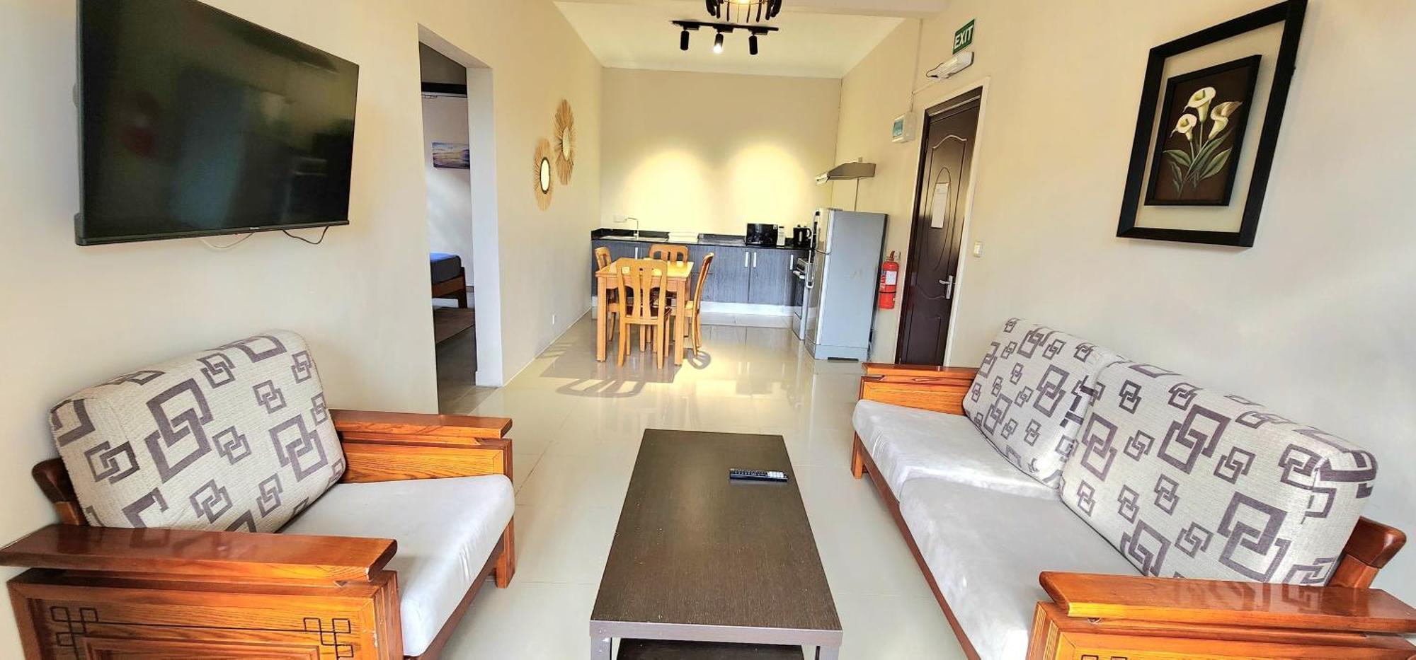 Apartment Number 7, 2nd Floor, Pebble Bay With Garden View Grand Baie